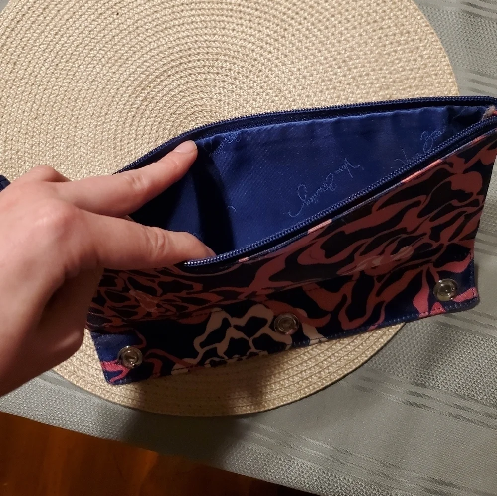 Vera Bradley - Katalina Pink Pencil Pouch